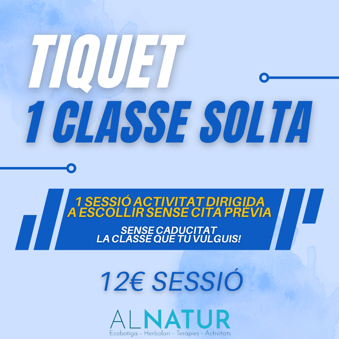 Tiquet 1 sessi� activitat dirigida