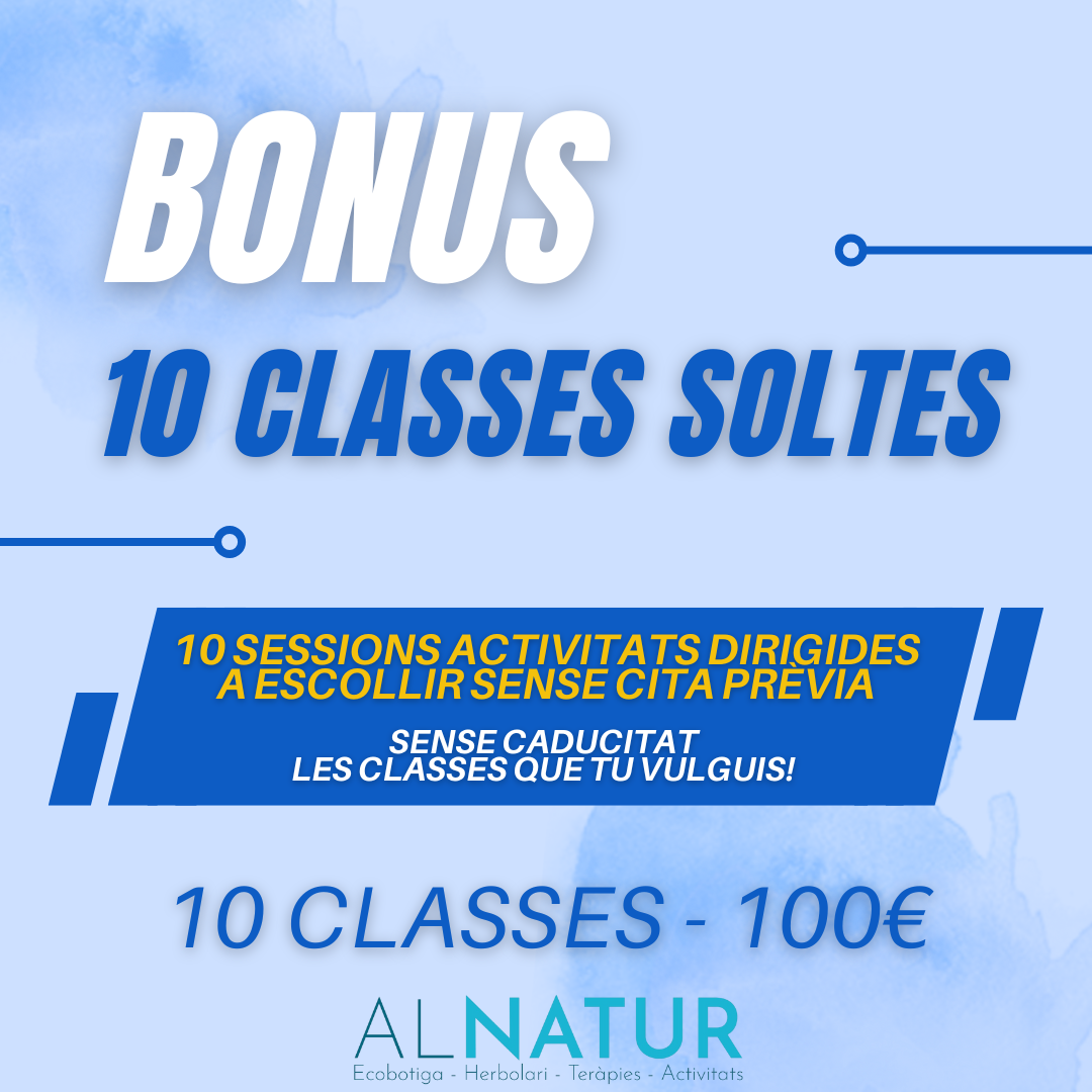 Bonus 10 classes activitats dirigides